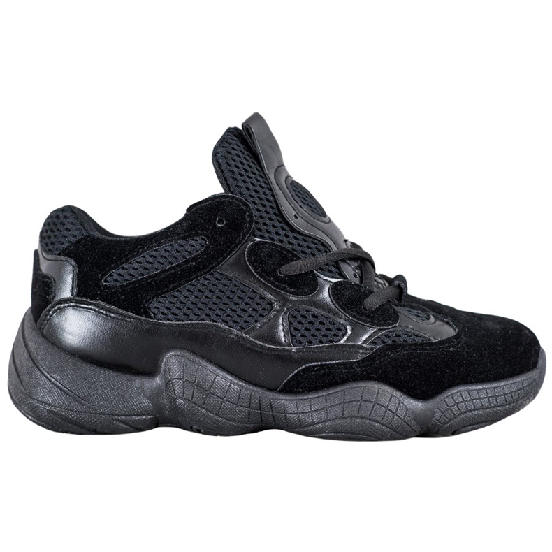 SHELOVET Zapatillas Negras negro