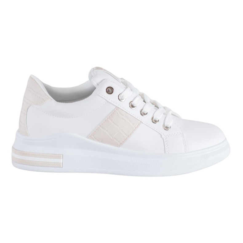 RTX WALK Zapatillas con inserciones beige blanco rosado