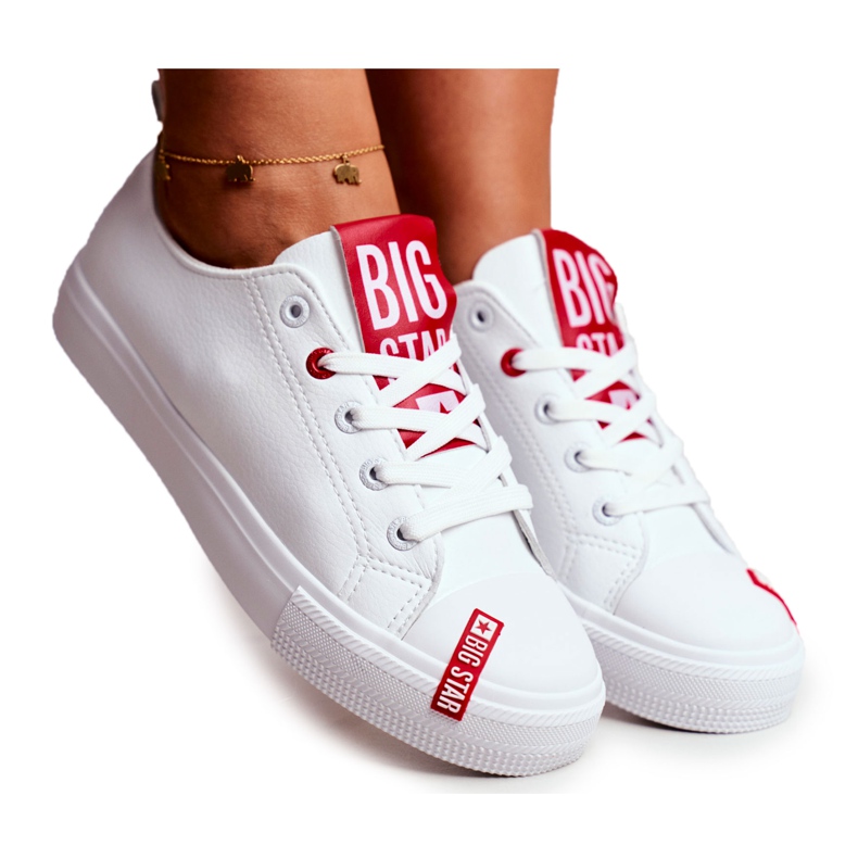 Zapatillas de Mujer Big Star White EE274302 blanco