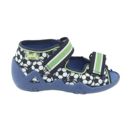 Calzado infantil befado verde 250P078 blanco azul marino