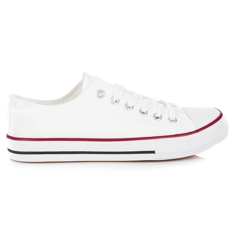 SHELOVET Zapatillas blancas blanco
