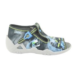Calzado infantil befado 217P102 azul gris verde