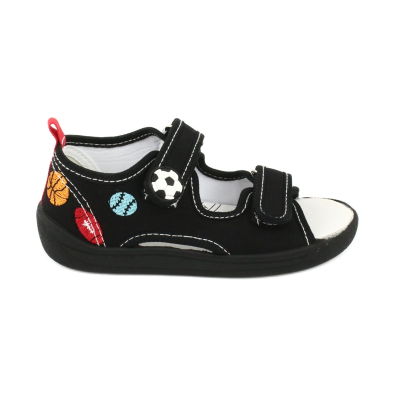 American Club Sandalias niño americano TEN27 zapatillas bola negro