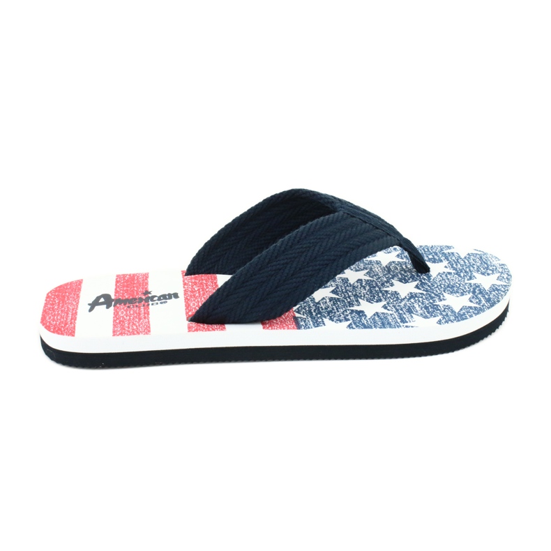 American Club Chanclas americanas de espuma ligera JP05 azul marino