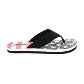 American Club Chanclas americanas de espuma ligera JP05 negro