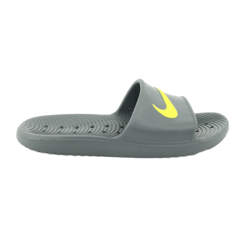 Chanclas Nike Kawa Shower M 832528-003 gris verde