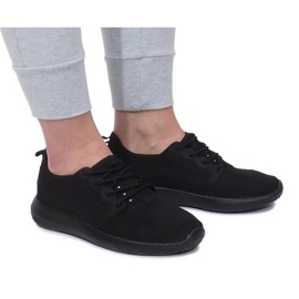 Zapatillas deportivas para correr F368-1 Negro