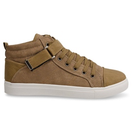 Zapatillas altas N37 Khaki caqui verde