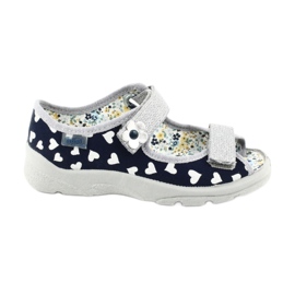 Calzado infantil befado 969X148 azul marino gris