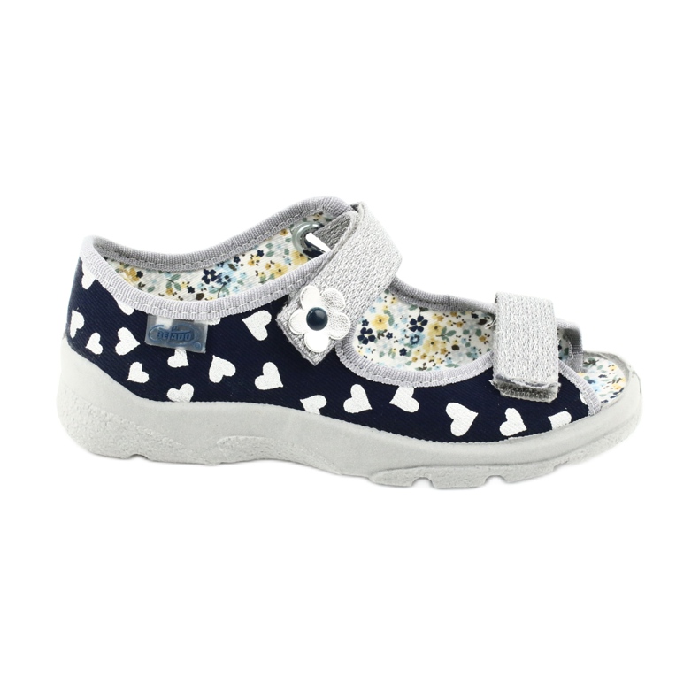 Calzado infantil befado 969X148 azul marino gris