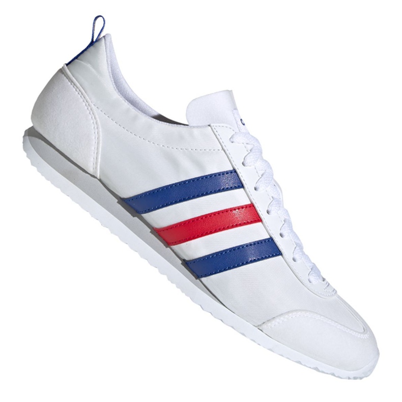 Zapatillas Adidas Vs Jog M FX0094 blanco rojo azul Zapatillas Adidas Vs Jog M FX0094 blanco rojo azul