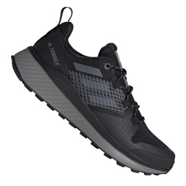 Zapatillas de trekking adidas Terrex Folgian M EF0404 negro gris