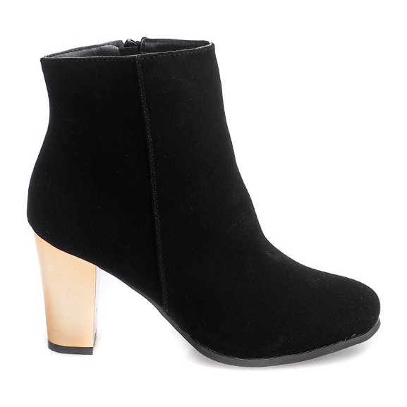 Boots On Heel B2908 Negro