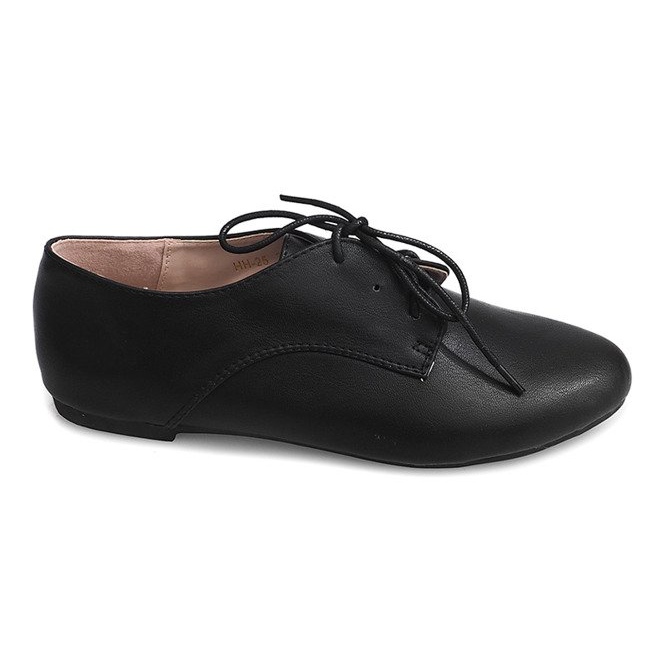 Zapatos de Jazz con Cordones para Mujer HH-25 Negro