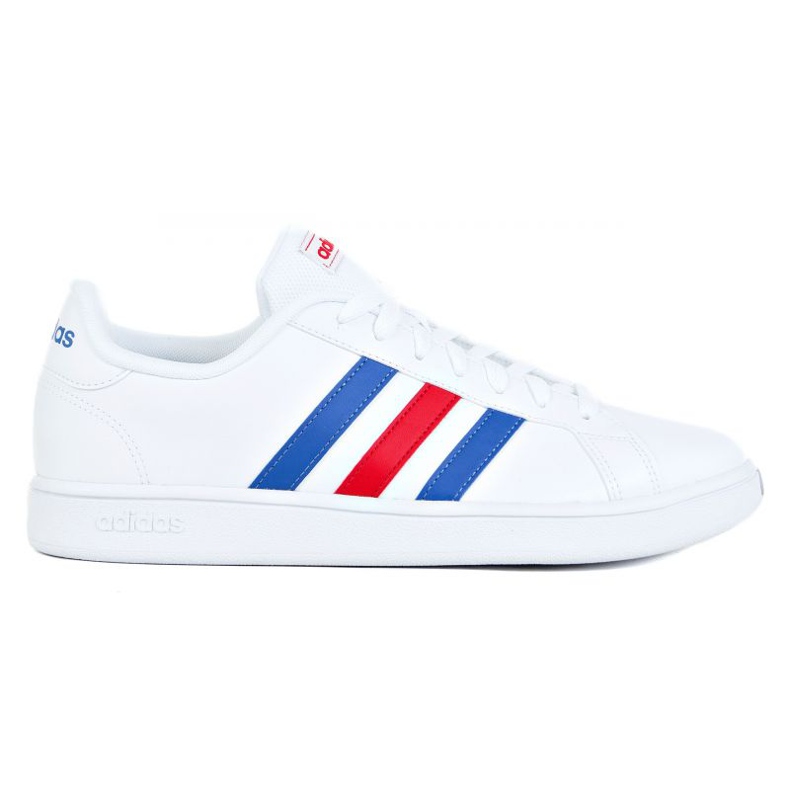 Zapatillas Adidas Grand Court Base M EE7901 blanco rojo azul