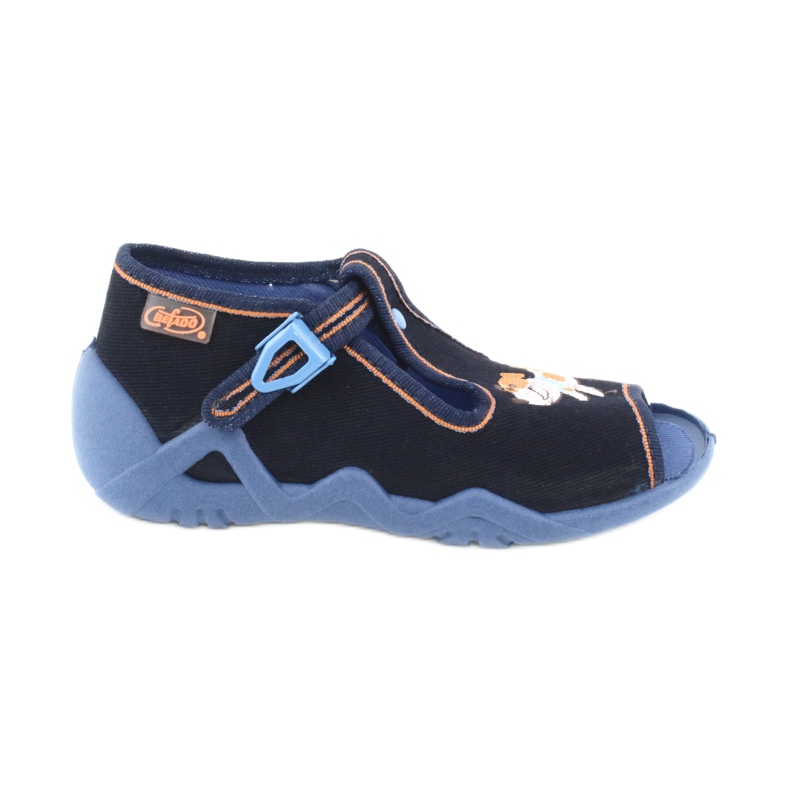 Calzado infantil befado 217P105 azul marino naranja multicolor