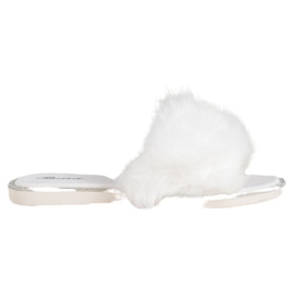 Bona Zapatillas con estilo con piel blanco