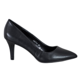 Gogo Zapatos de salón con cuero ecológico negro Gogo Zapatos de salón con cuero ecológico negro