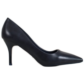 Small Swan Tacones altos azul marino con estilo