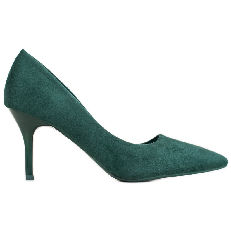Small Swan Tacones altos casuales verde