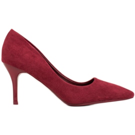 Small Swan Tacones altos casuales rojo