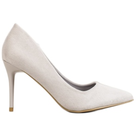 SHELOVET Sexy tacones grises