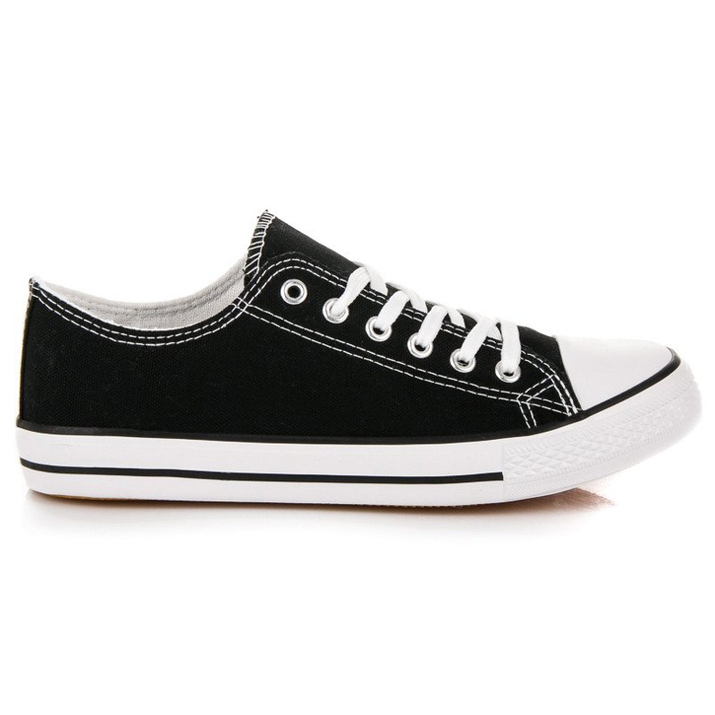 SHELOVET Zapatillas Negras negro