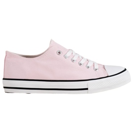 SHELOVET Zapatillas Rosadas