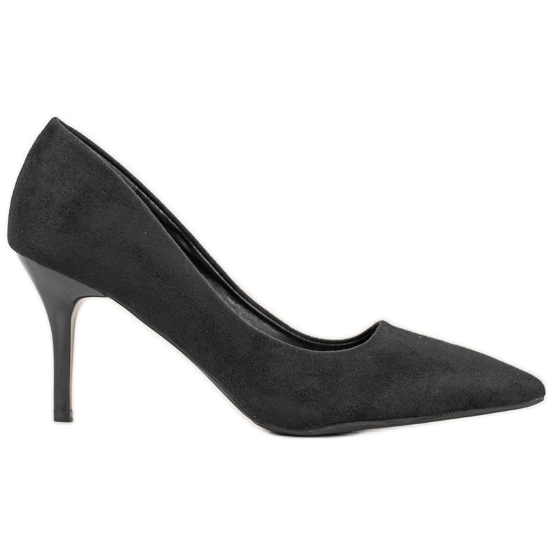 Small Swan Tacones altos casuales negro