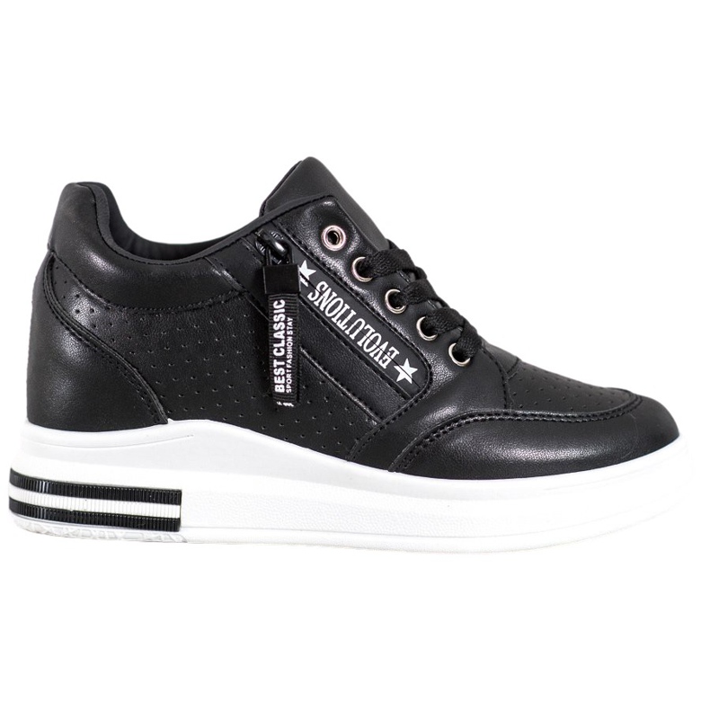 SHELOVET Zapatillas negras Evolutions negro