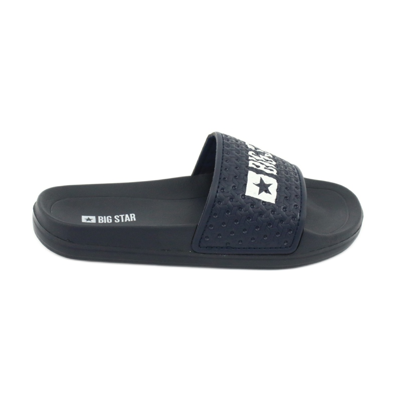 Big Star Chanclas de espuma de niños para la playa azul marino GG374802 blanco