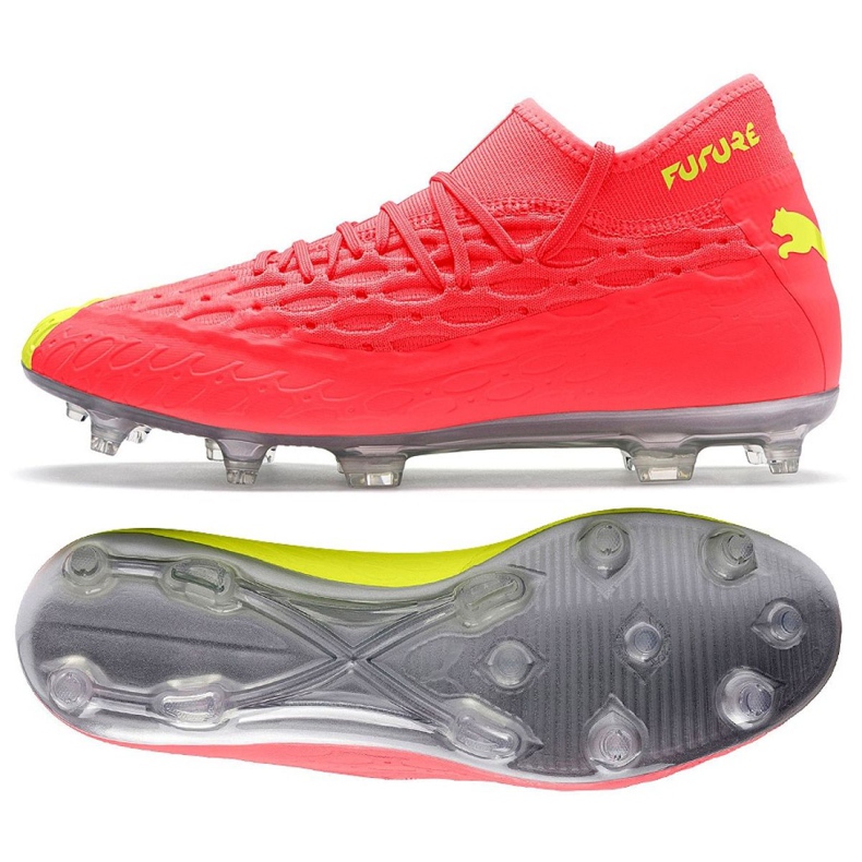 Botas de fútbol Puma Future 5.2 Netfit Osg Evo FG / AG M 106007-01 multicolor amarillo Botas de fútbol Puma Future 5.2 Netfit Osg Evo FG / AG M 106007-01 multicolor amarillo