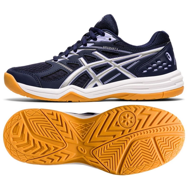 Zapatillas de voleibol Asics Upcourt 4 W 1072A055-400 multicolor azul marino