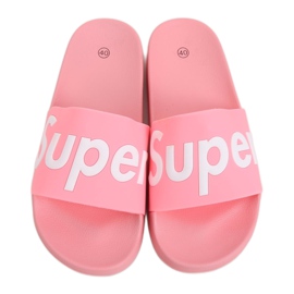 Pink Pantuflas mujer rosa CK110 Pink rosado
