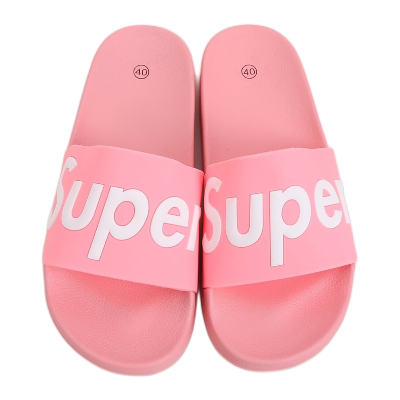 Pink Pantuflas mujer rosa CK110 Pink rosado