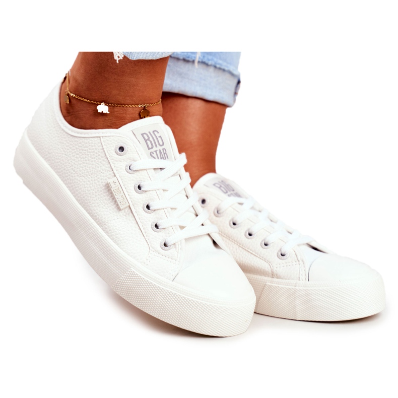 Zapatillas de Mujer Big Star White GG274098 blanco
