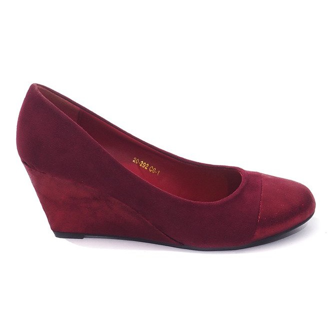 Bombas de cuña 20-292 Wine rojo