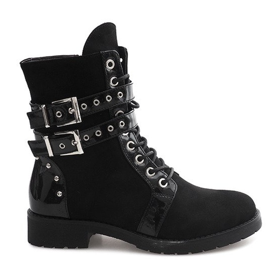 Botas de ante Workers A-52 Negro