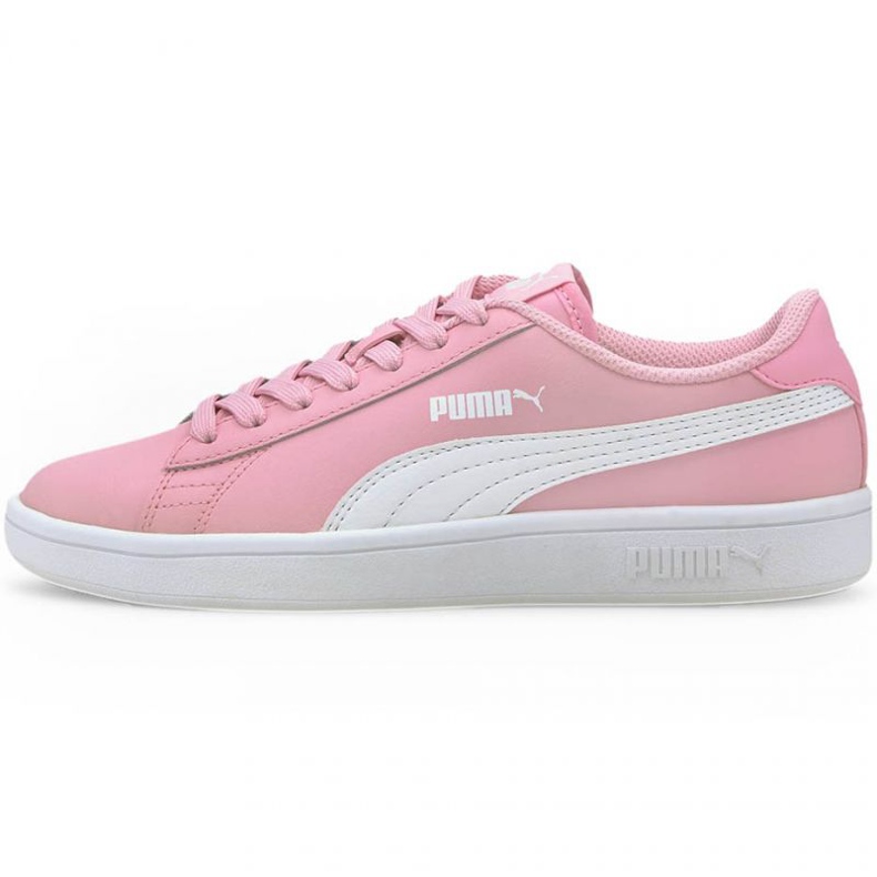 Puma Smash v2 L Jr 365170 24 negro rosado