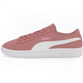 Puma Smash v2 Buck Jr 365182 21 negro rosado