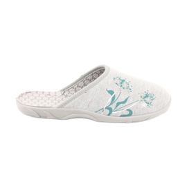 Befado color zapatos de mujer 235D168 gris verde