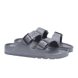 Flameshoes Pantuflas grises Garden Light para hombre