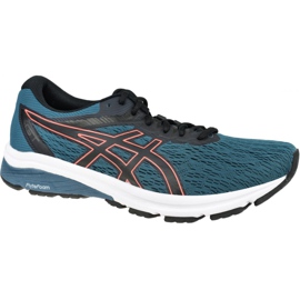 Asics GT-800 M 1011A838-400 negro azul Asics GT-800 M 1011A838-400 negro azul