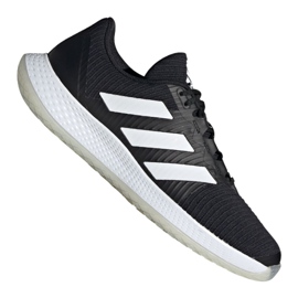 Zapatos de interior adidas ForceBounce M FU8392 gris / plata, blanco, negro negro