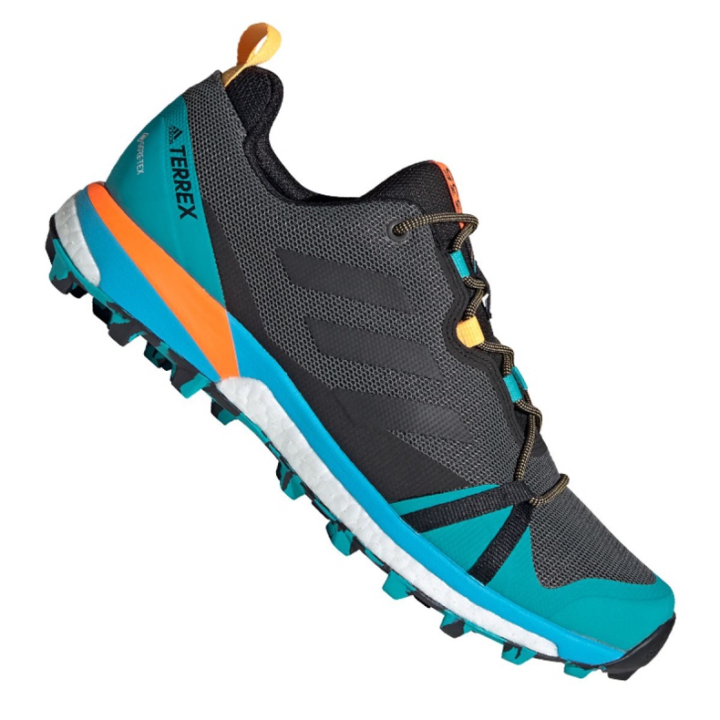 Zapatillas Adidas Terrex Skychaser Lt Gtx M FX0148 multicolor azul Zapatillas Adidas Terrex Skychaser Lt Gtx M FX0148 multicolor azul