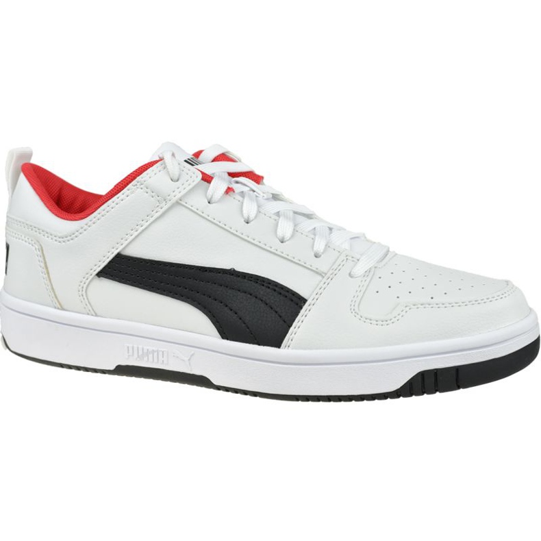 Puma Rebound LayUp Sl M 369866 01 blanco negro Puma Rebound LayUp Sl M 369866 01 blanco negro