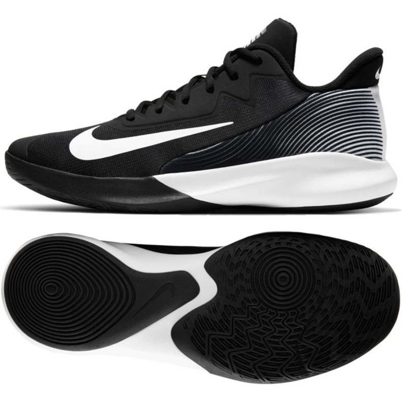 Calzado de baloncesto Nike Precision Iv M CK1069-001 multicolor negro