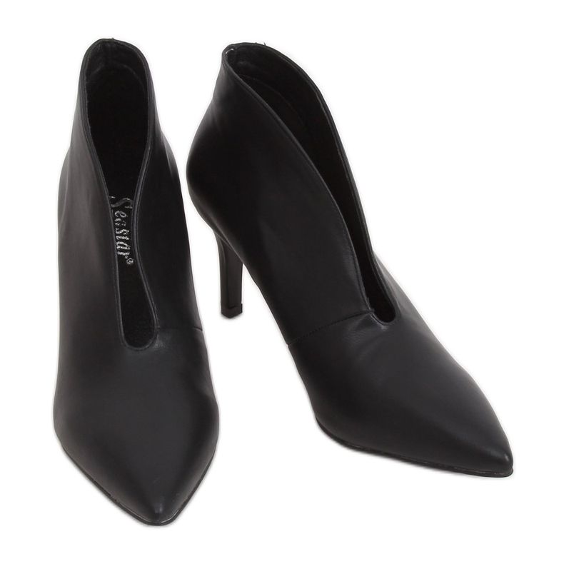 Zapatos negros en un negro NS126P Pin negro Zapatos negros en un negro NS126P Pin negro