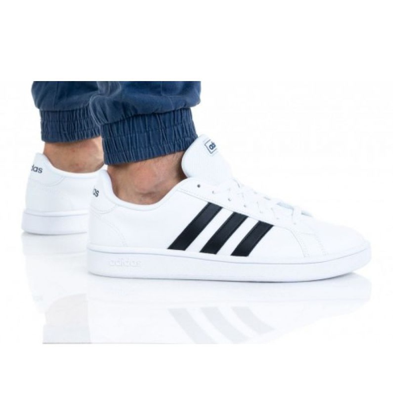 Zapatillas Adidas Grand Court Base M EE7904 blanco negro