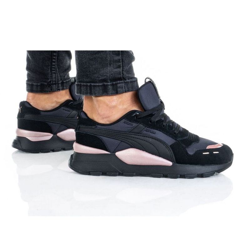 Zapatos Puma Rs 2.0 Mono Metal W 374670 02 negro azul Zapatos Puma Rs 2.0 Mono Metal W 374670 02 negro azul